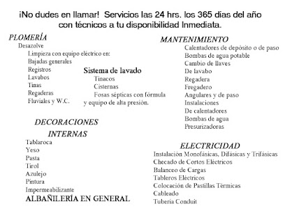Plomeria y Electricidad 