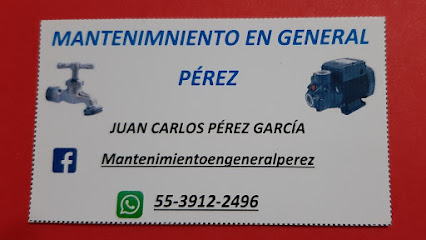 PLOMERIA GAS Y MANTENIMIENTO EN GRAL. PEREZ